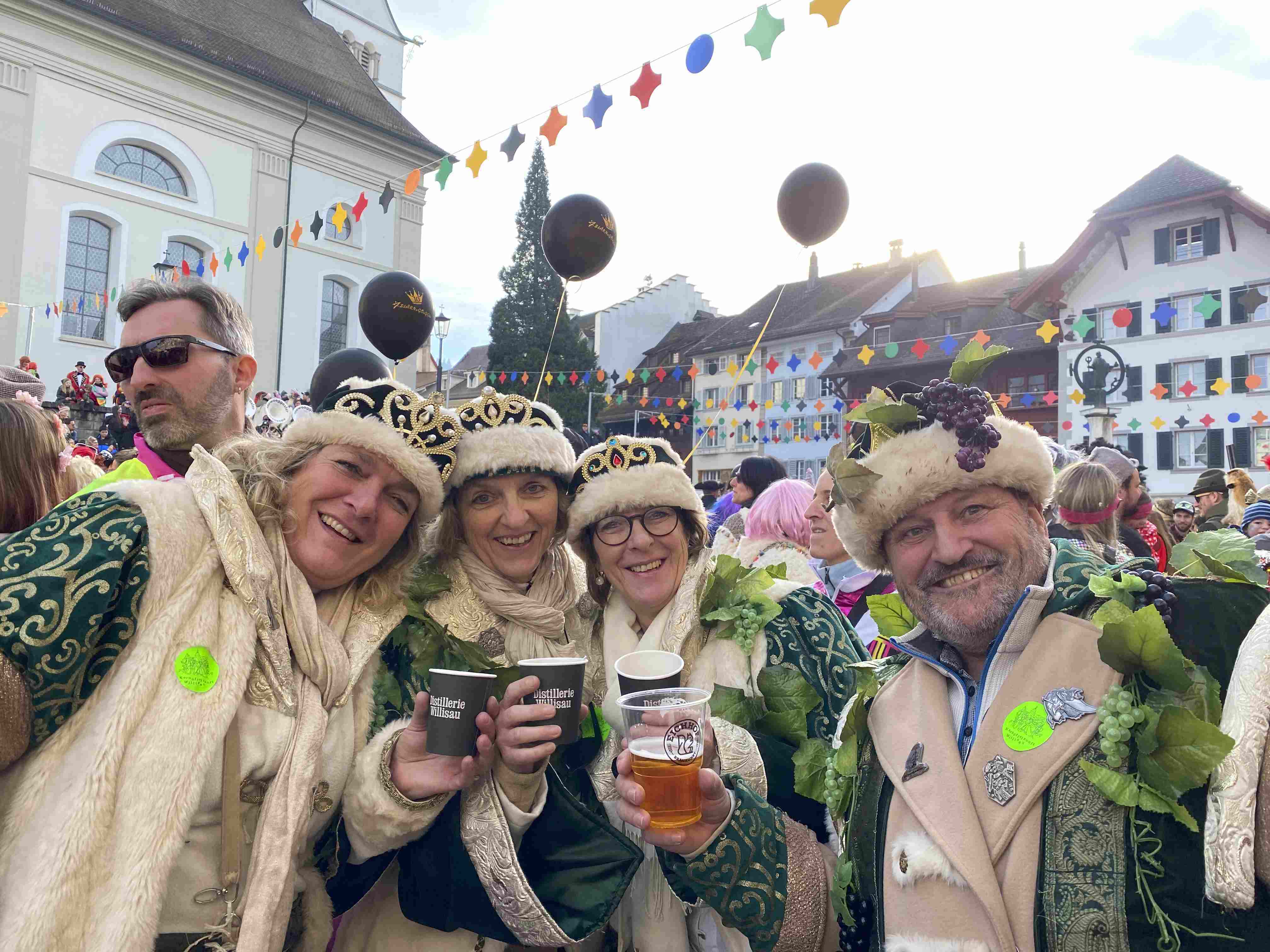 Fasnacht 24 - Gruppenbild in Willisau